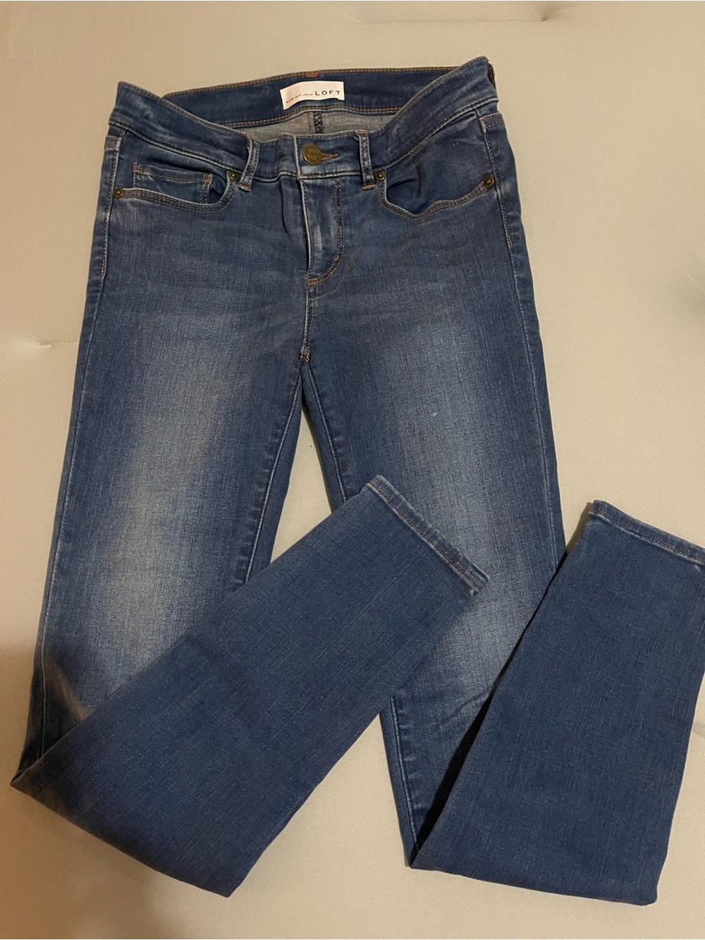 LOFT Women's Indigo Skinny Jeans